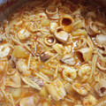 El cooksnap de sole rodriguez cuando hizo Cazuela de fideos..