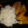 El cooksnap de Haydee Falcon cuando hizo Alitas de pollo al horno.