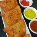 Bhavini Kotak's cooksnap of when they made રોટલી ના સમોસા (Rotli Samosa Recipe In Gujarati).