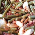El cooksnap de Carmeta cuando hizo Judías verdes salteadas.