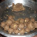 SANGEETASOOD का कुकस्नैप जब उन्होंने अलसी गुड आटे की पिन्नी (Alsi gur aate ki pinni recipe in Hindi) बनाया था।