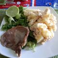 El cooksnap de Paola Gutiérrez cuando hizo Papas a la Huancaina Pampinas.