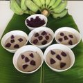 รูป Cooksnap ของ วิรุฬห์ ไตรคุ้มมะดัน เมื่อเขาทำ ตะโก้มันม่วง# มนต์รักขนมไทย