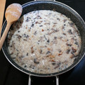 El cooksnap de Cristina Couso Fernández cuando hizo Risotto de champiñones y parmesano.