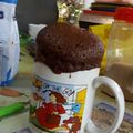 El cooksnap de Marinanohefra cuando hizo Torta en taza chocolate ♡.