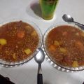 El cooksnap de Marito cuando hizo Guiso de Lentejas.