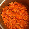 El cooksnap de Pilar Wilke Stein cuando hizo Pechuga de Pollo Mechada.