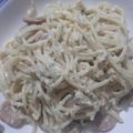 Cooksnap dari endang kumala dewi untuk resep Spaghetti Carbonara Smoked Beef