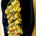 Geeta Godhiwala's cooksnap of when they made Khandvi.