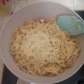 Cooksnap dari Ariesta 'Reza' Prihandini untuk resep 🧀🍝 Creamy Fettucinne Carbonara Simple Yummy🍝🧀