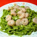 北美liuliu 的 青醬奶油海鮮義大利麵 cooksnap