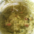 Amanda Leigh Mullen's cooksnap of when they made Basic guacamole. Fast and easy.