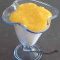 El cooksnap de SinceramenteYo SinceramenteMara cuando hizo Copas light de queso crema y puré de mango sin azúcar.