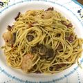 Cooksnap dari Esti Aryani P untuk resep Easy Shrimp Aglio Olio Spaghetti