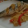 El cooksnap de Isabel R. cuando hizo Lubina al horno.