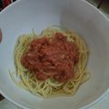 Cooksnap dari Gita Maharsi untuk resep Saus kornet spagheti