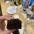Cooksnap dari Felicia Singgih Wijaya untuk resep Brownies panggang shiny crust simple