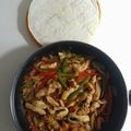 El cooksnap de Jose Diaz Diez cuando hizo Fajitas de pollo con salsa teriyaki.