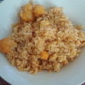 El cooksnap de Marta cuando hizo Arroz con coliflor.