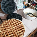 El cooksnap de Joe Torres cuando hizo Waffles.