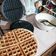 El cooksnap de Joe Torres cuando hizo Waffles.