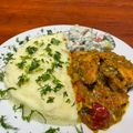Cooksnap Julia z czasów, kiedy przygotował Pierś z kurczaka w sosie warzywnym.