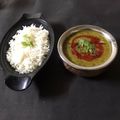 Savita Nagpal's cooksnap of when they made Kali Malka Dal aur chawal.