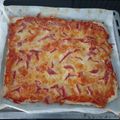 El cooksnap de Yenire Garcia Silva cuando hizo Pizza masa pan sin gluten.