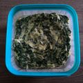 Nyeleti Ntuli's cooksnap of when they made Spur Creamy Spinach.