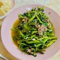 阿3の麻麻煮什麼🥣 的 沙茶牛肉炒空心菜 cooksnap