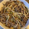 水晶姊姊 的 豆芽炒肉 cooksnap