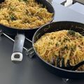 il Олександр quando ha preparato LA CARBONARA di Luciano