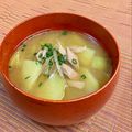 島子☆'s cooksnap of when they made じゃがいもとツナの味噌汁.