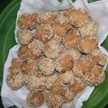 Cooksnap dari Watiaprianti untuk resep 9#Onde-onde ketawa mini