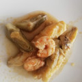 El cooksnap de Cristina cuando hizo Colitas de rape con gambas y almejas en salsa.