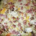 El cooksnap de Mishelle Maaz cuando hizo Arroz al horno con queso crema.