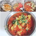Monica Sharma का कुकस्नैप जब उन्होंने आलू- फुलगोभी की सब्जी (Aloo phulgobhi ki sabzi recipe in Hindi) बनाया था।