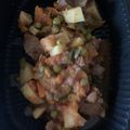 El cooksnap de Laura cuando hizo Patatas guisadas con ternera (olla rápida).