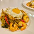 รูป Cooksnap ของ JeonBaiifernn เมื่อเขาทำ บะหมี่ผักผัดขี้เมากุ้ง