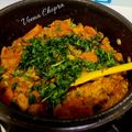 Veena Chopra का कुकस्नैप जब उन्होंने अन्नकूट सब्जी प्रसाद (Annkoot sabji Prasad recipe in Hindi) बनाया था।