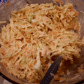 El cooksnap de Andreita cuando hizo Ensalada de Col o Coleslaw.