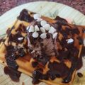 AriFa Iqbal's cooksnap of when they made Waffle with Ice cream.