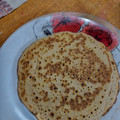 El cooksnap de José Luis Amaya cuando hizo Hot cakes de avena.