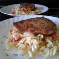 shobs's cooksnap of when they made Brad's marinated shark steaks.