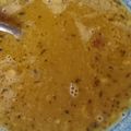 El cooksnap de iris lopez cuando hizo Sopa crema de arvejas.