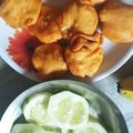 Rinku Jain का कुकस्नैप जब उन्होंने कमल ककड़ी के पकोड़े (kamal kakdi ke pakode recipe in hindi) बनाया था।