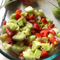 wlc31707's cooksnap of when they made Cucumber and Tomato Salad.