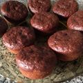 El cooksnap de Claudia Antonaccio cuando hizo Muffins de banana y chocolate veganos con corazón de chocolate.