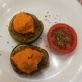 El cooksnap de Grace Garbossa cuando hizo Zapallitos rellenos vegetarianos.