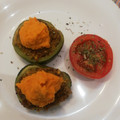 El cooksnap de Grace Garbossa cuando hizo Zapallitos rellenos vegetarianos.